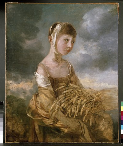 Miss Gainsborough Gleaning by Thomas Gainsborough